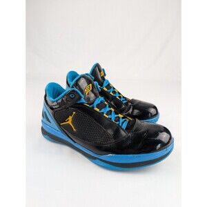 Size 9.5 Nike Air Jordan Chris Paul 2 Quick Black/Sunstone/Orion Blue 467821-015